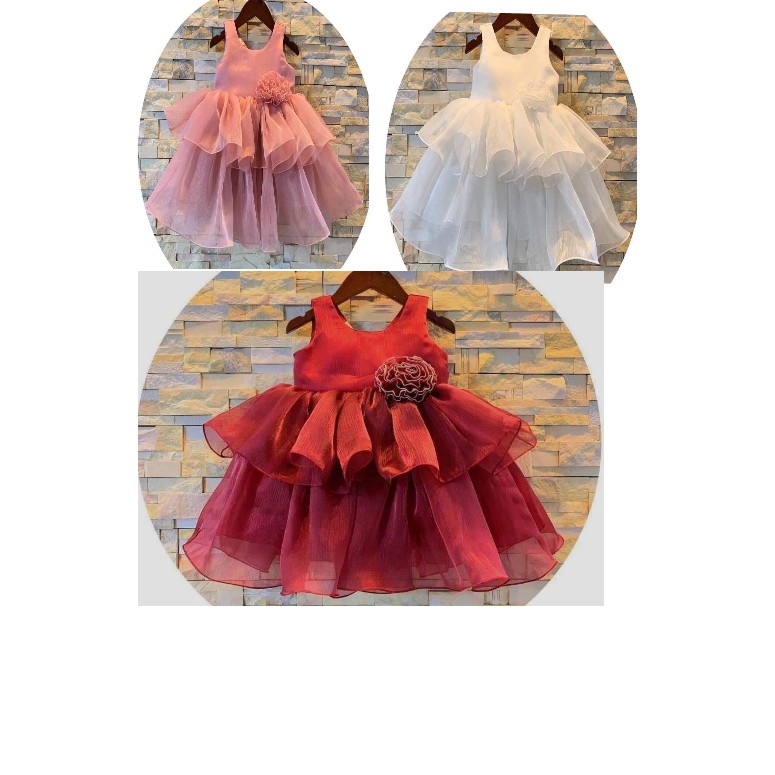 Đầm công chúa xinh cho bé yêu chất liệu mềm mại