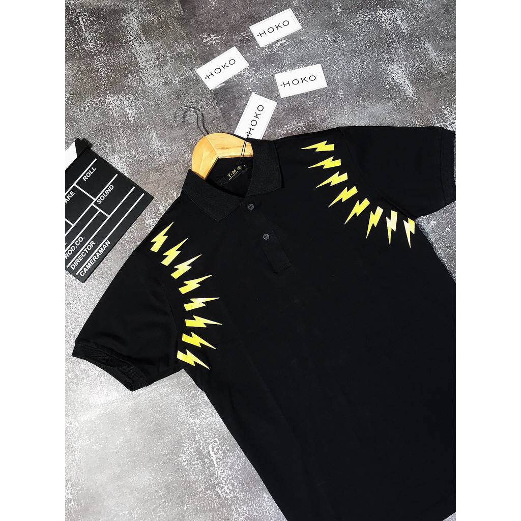 [DEAL KHỦNG] Áo Polo Cao Cấp ⚡ĐỦ SIZE 42 KG-80 KG ⚡ Áo Polo Ne.il Ba..rret tia sét viền ná | BigBuy360 - bigbuy360.vn