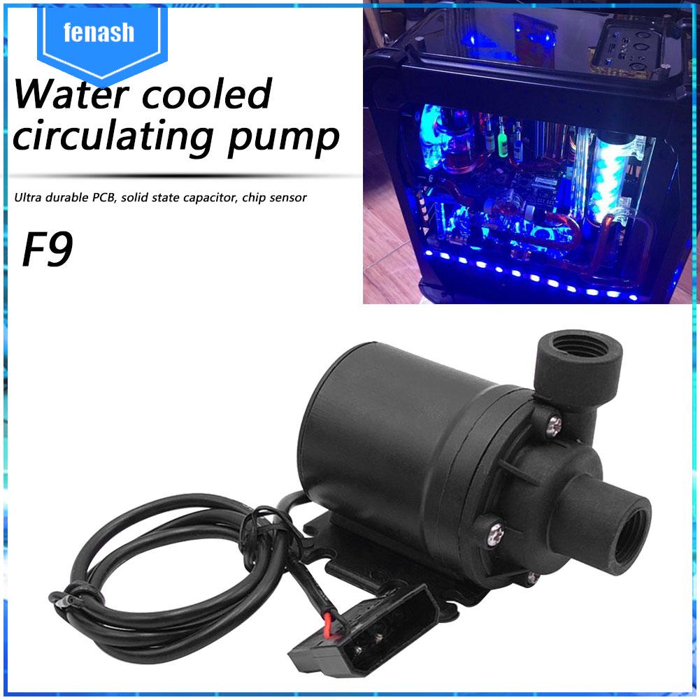 ✪Máy Bơm Nước Phân Tử Phân Tử 4 Pin Fenash~F9 12V Cho Hệ Thống Làm Mát CPU 9W
