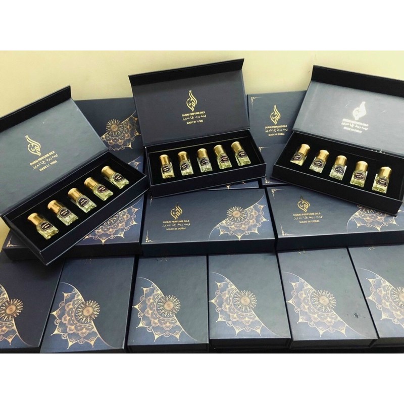 Set nước hoa mini Dubai, 5 mùi 15ml, dạng lăn, hàng chuẩn. | BigBuy360 - bigbuy360.vn