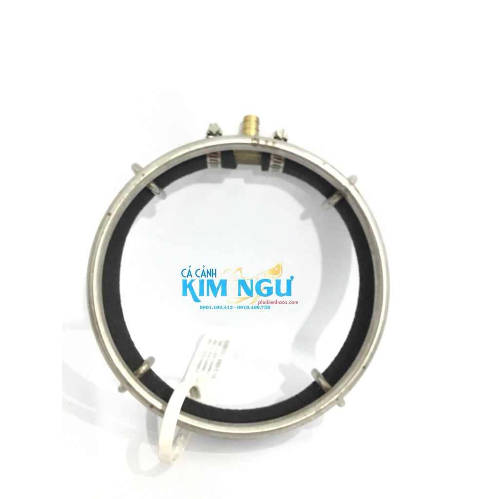 Sủi Oxy Hồ Cá Vòng Nano KEYRSIN Inox 15cm - 20cm - 35cm