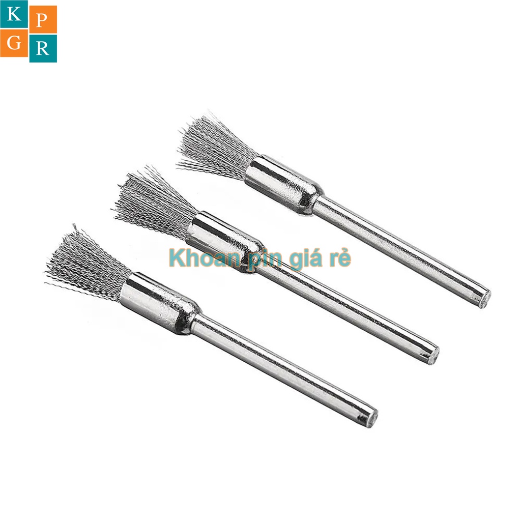 KPGR Chổi đánh rỉ sét trục 3mm