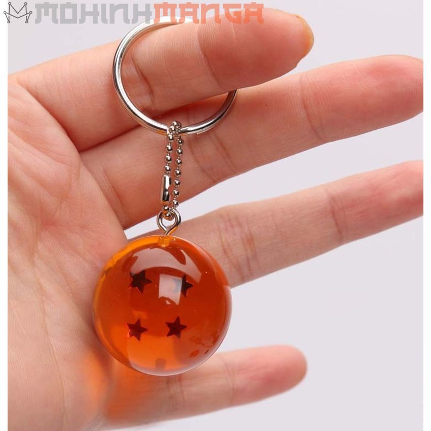 Móc khoá Bảy Viên Ngọc Rồng đủ bộ từ 1 sao đến 7 sao (mô hình Dragon Ball - 7 Viên Ngọc Rồng) cao cấp