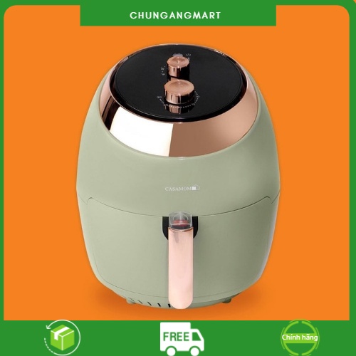 NỒI CHIÊN KHÔNG DẦU CASAMOM HÀN QUỐC DUNG TÍCH 7 LÍT CÔNG SUẤT 1800W BẢO HÀNH 12 THÁNG