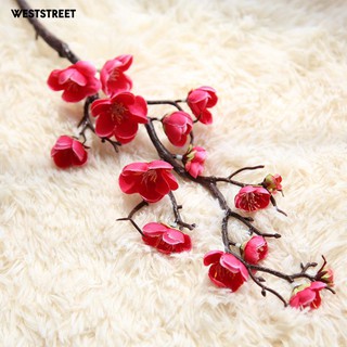Bó Hoa Đào Giả Trang Trí