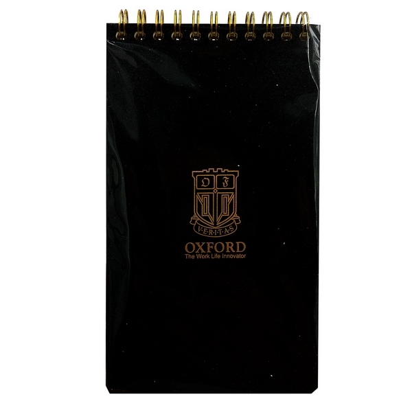 Sổ Lò Xo Oxford Đen Mini Topbinding 80'S - D132MN - Oxford