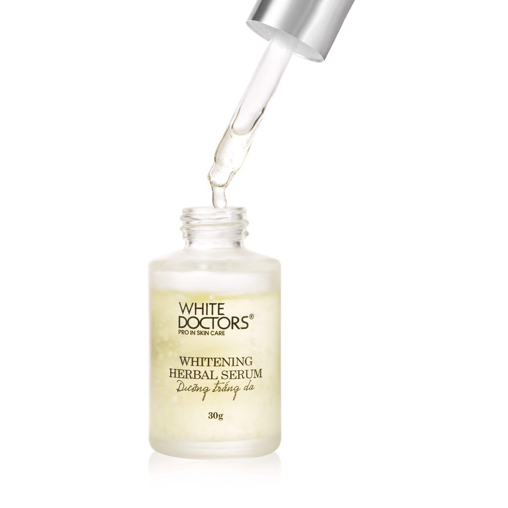 Serum dưỡng trắng da White Doctors Whitening Herbal Serum 30g