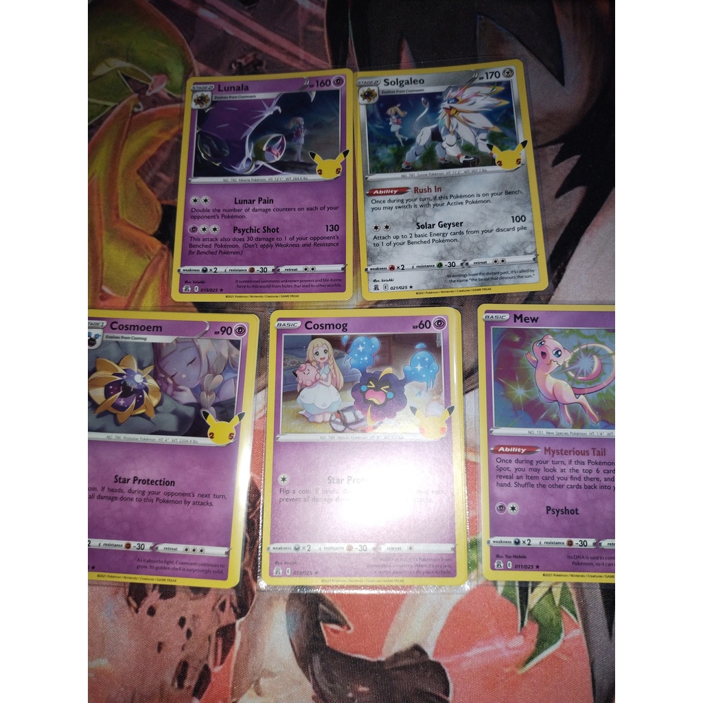 Thẻ bài pokemon huyền thoại kỷ niệm 25 năm seri 2