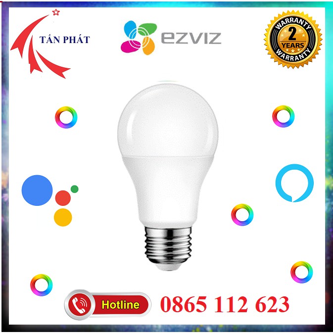 Đèn LED Thông Minh EZVIZ LB1_V3 Color Light Điều Khiển Điện Thoại Học Tập Làm Việc Trang Trí Chính Hãng 24 Tháng