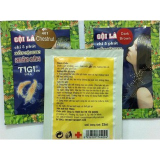 GIÁ SỈ- Gói Dầu Gội Đen Tóc Nhân Sâm (Gội Là Đen)