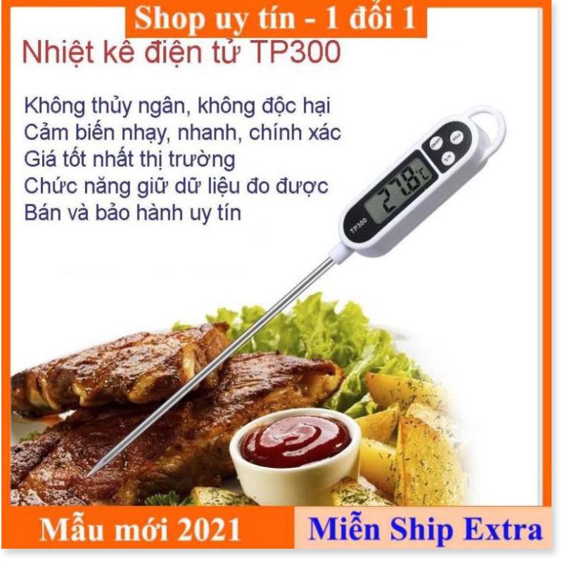 [ Xả kho tết] Nhiệt Kế Đo Nước, Nhiệt Kế Phòng Bếp, Cây Đo Nhiệt Độ Cho Bé, Nhiệt Kế Nấu Ăn, Pha Sữa TP 300 SCG 24h