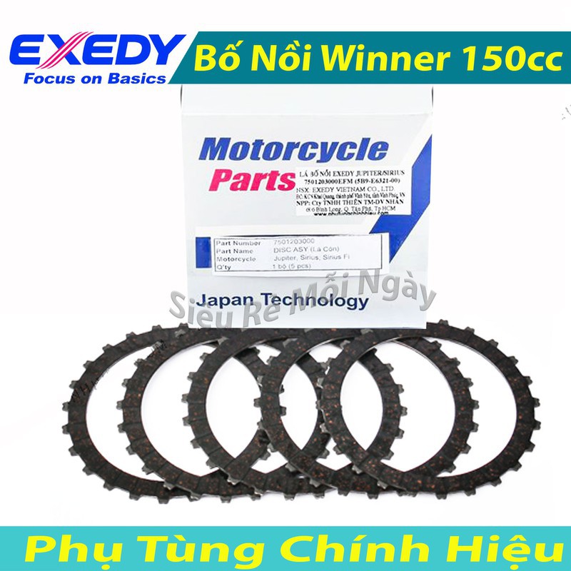 Bộ Lá Bố Nồi Honda Winner 150cc, Sonic 150cc Hàng Zin