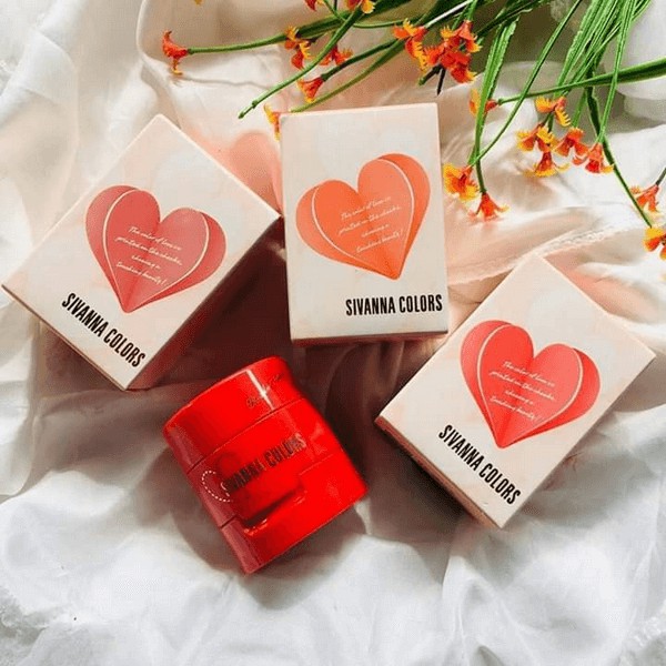 Phấn Má Hồng Sivanna Colors Love Illusion Stamp Blush HF4021 8g