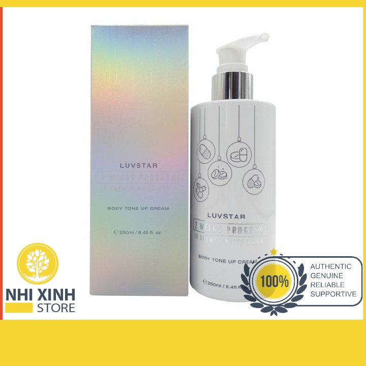 [New Update] Sữa Tắm Luvstar Body Tone Up Cream 250ml