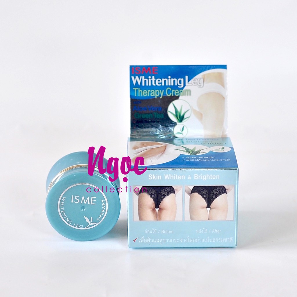 Kem dưỡng trắng chân, giảm thâm mông ISME Whitening Legs