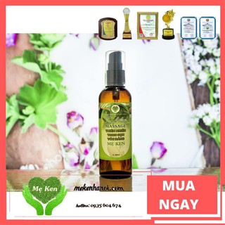 Tinh dầu huỷ mỡ Mẹ Ken - chai 100ml - thon gọn vóc dáng, vòng eo lý tưởng, giảm mỡ hiệu quả