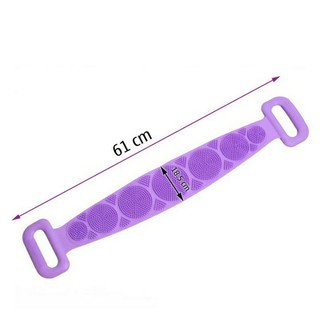 Dây Chà Lưng 2 mặt Bằng Silicone mẫu mới