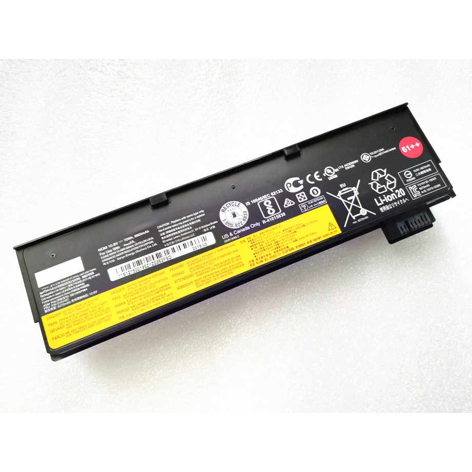 PIN  LENOVO THINKPAD A475 A485 T470 T480 T570 T580 TP25 P51S P52S Series ĐEN 10.8V 6600MAh 72WH SB10K97584