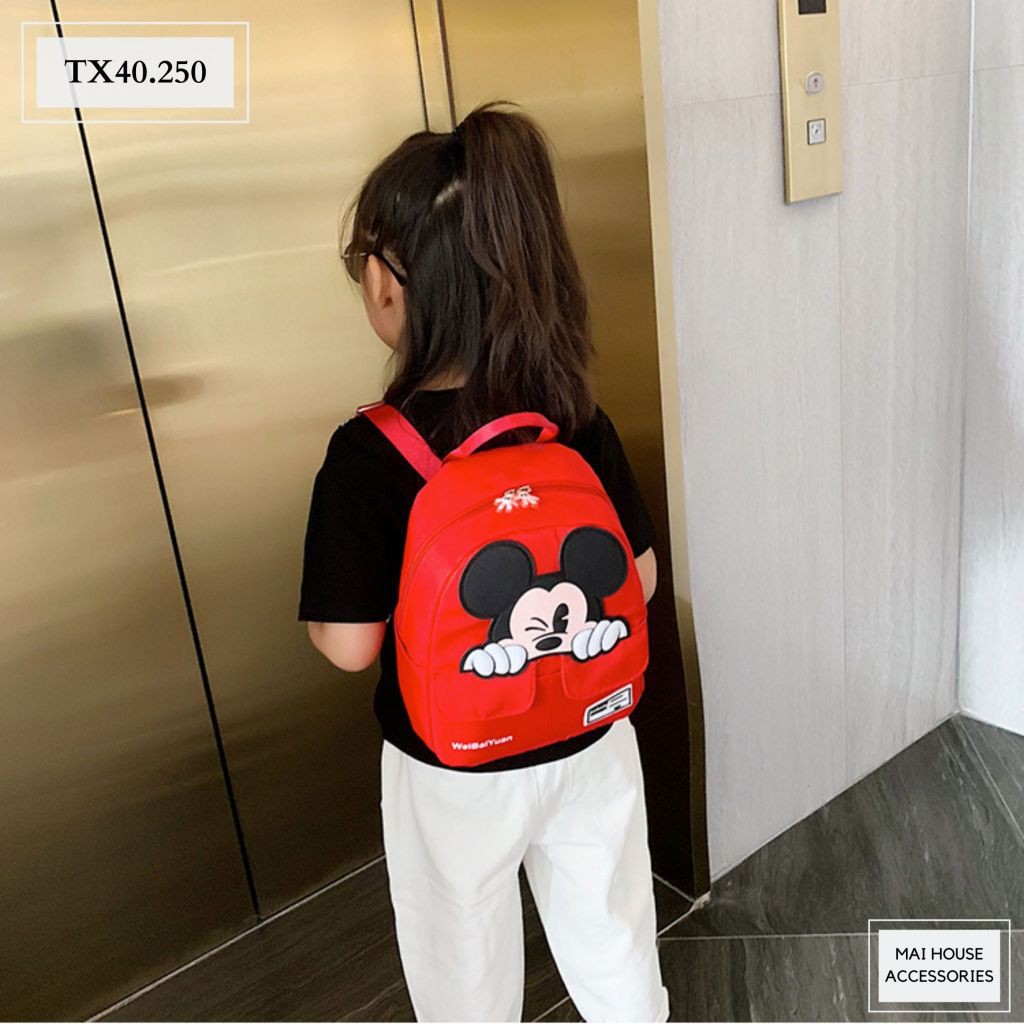 TÚI XÁCH CHUỘT MICKEY ĐỎ TX40