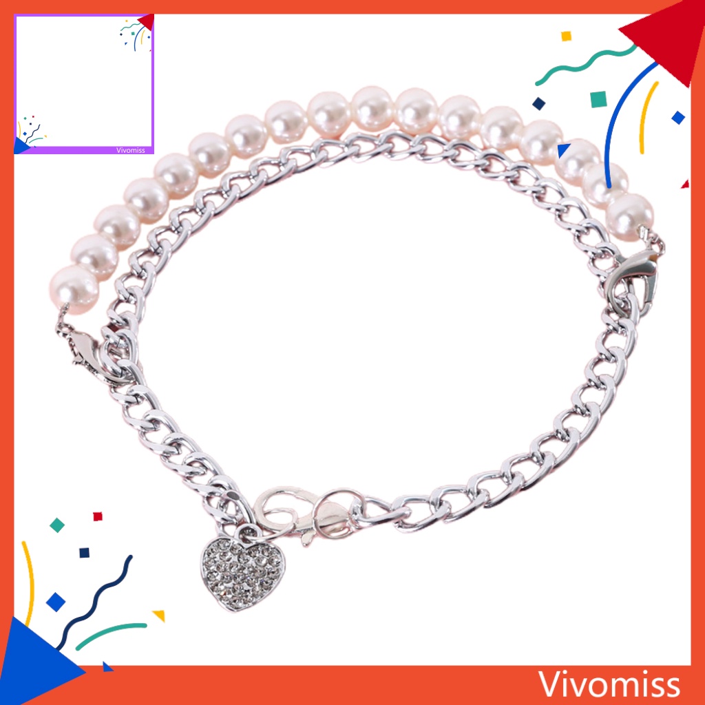 Vòng cổ Mặt Hình Chó Mèo Chống Phai Màu Thanh Lịch Cho Lễ Hội