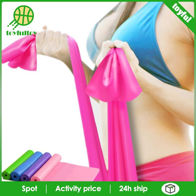 Dây Đai Kháng Lực Latex Co Giãn Hỗ Trợ Luyện Tập Thể Hình