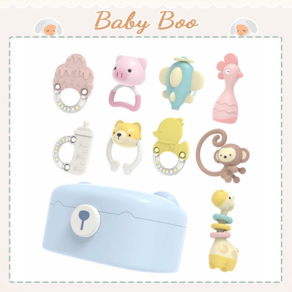 Xúc xắc gặm nướu Goryeo baby 9 món [ babyboo ]