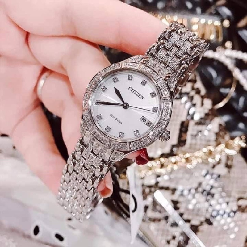 ĐỒNG HỒ NỮ CHÍNH HÃNG Citizen EW2320-55A ECO-DRIVE