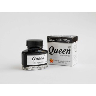 Mực viết máy Queen (Đen) (1 Lọ)