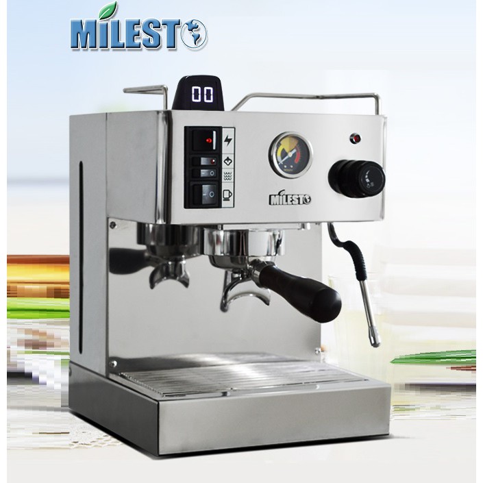 Máy pha cà phê espresso Milesto EM-18 chuyên nghiệp