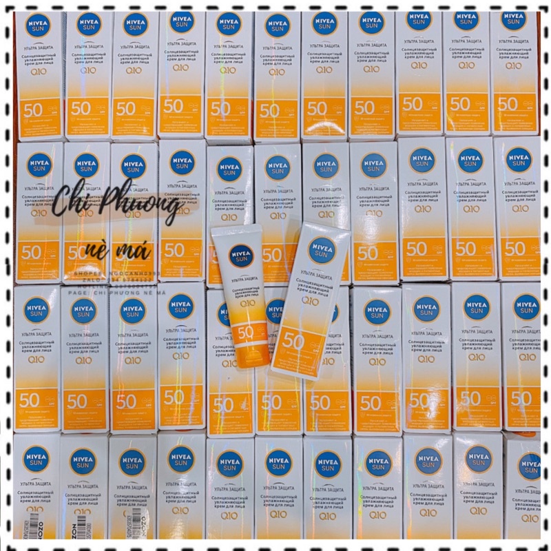 KEM CHỐNG NẮNG NIVEA SOOTHING SENSITIVE SPF 50