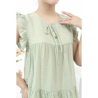 Bộ đồ nữ mặc nhà chất đũi cao cấp, siêu mát