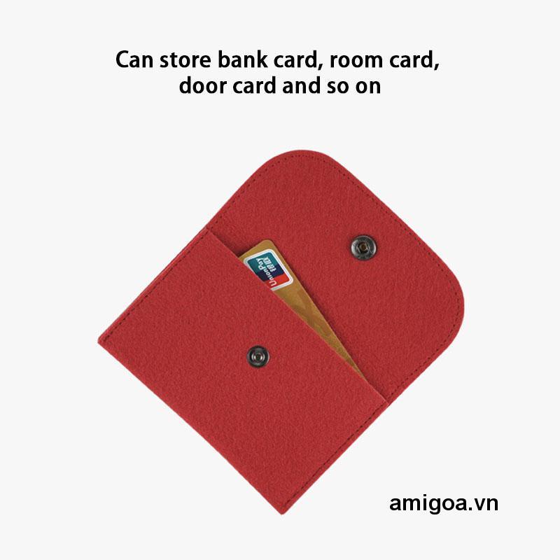 Túi Vải Nỉ Đựng Điện Thoại Di Động Tiện Dụng