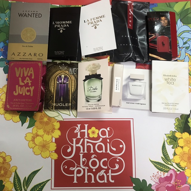 Set Mẫu thử nước hoa | Thế Giới Skin Care