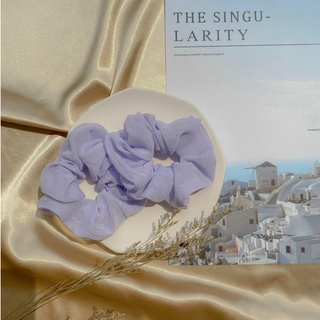 Dây buộc tóc Scrunchie tím mộng mơ, Cột tóc vải dễ thương - MERA Accessories
