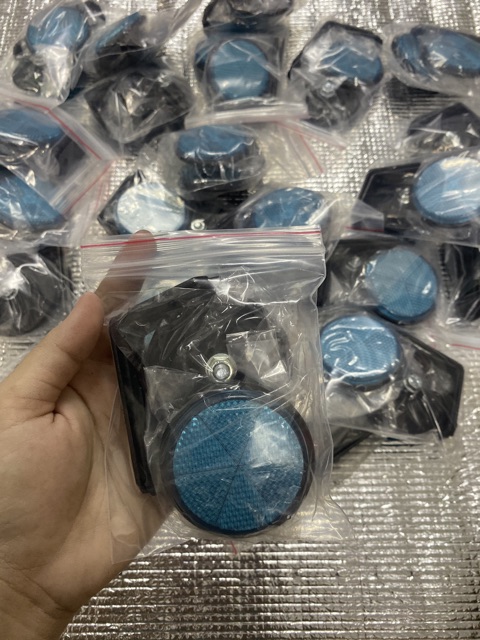 Mắt mèo phản quang màu xanh biển kèm bát gắn