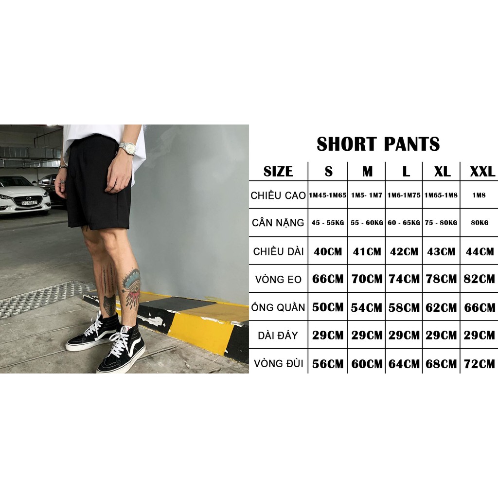 Quần ZOMBIE® Short Pants In Black