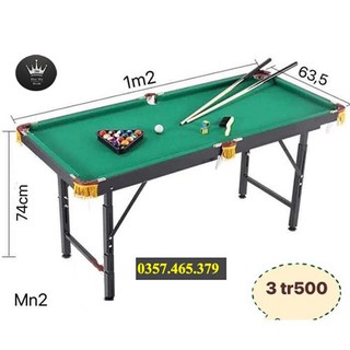 Bàn bi-a MN2 (1m2)- Bàn bida mini nhiều kích cỡ, đầy đủ phụ kiện- SmartHome Toys