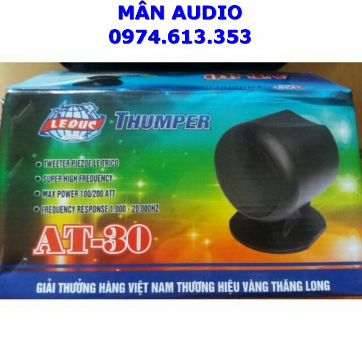 2 CHIẾC LOA TÉP AT 30 GẮN TRỰC TIẾP AMPLI
