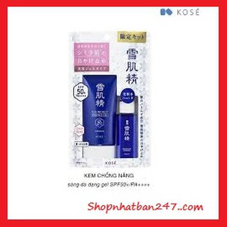 Gel chống nắng Kose SEKKISEI SUN PROTECT ESSENCE GEL N SPF50+/PA++++ 80g - Chuyên sỉ