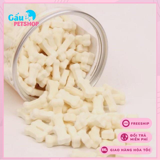 Bánh thưởng hình xương vị sữa dê cho chó