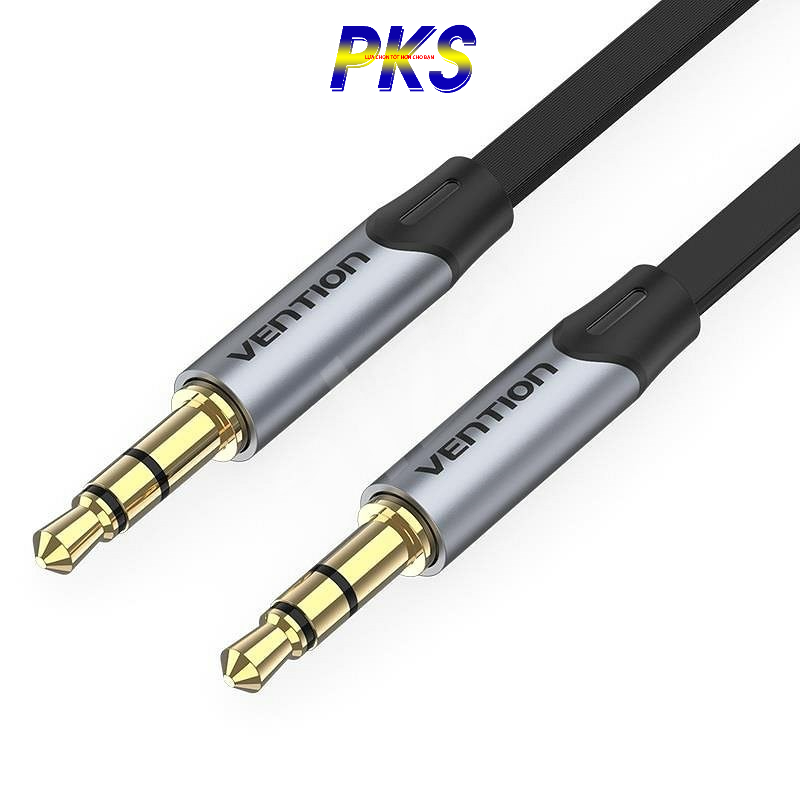 Cáp Audio hai đầu 3.5mm dây dẹt dài 5m cao cấp chính hãng VENTION BAPHJ