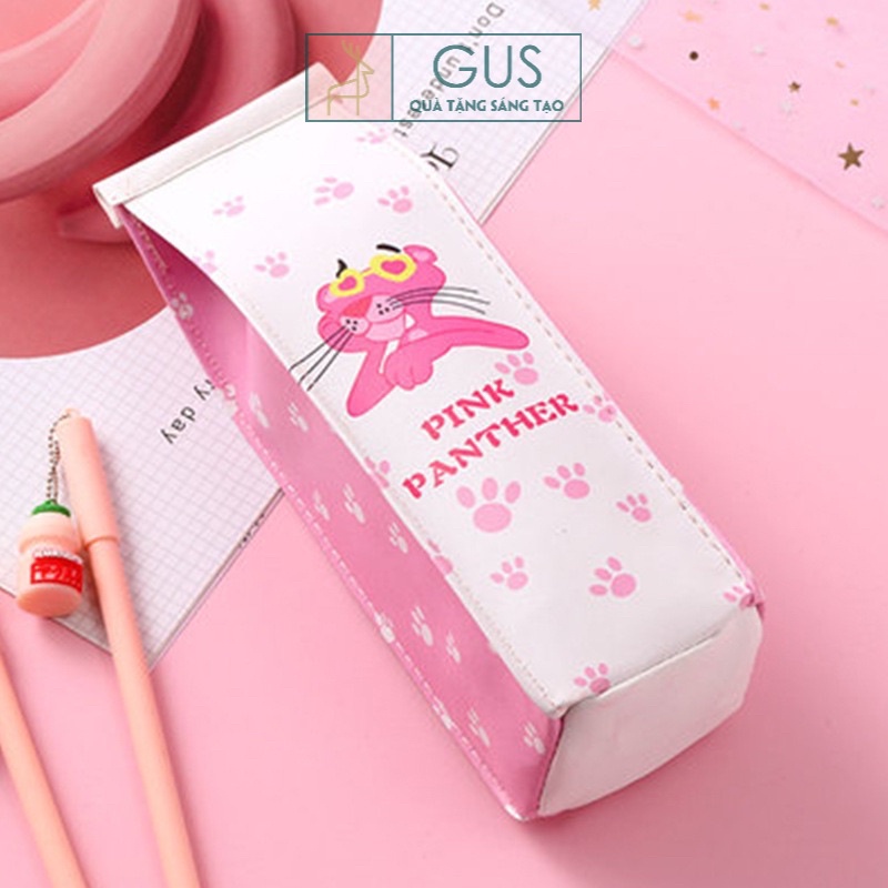 Hộp bút kiểu dáng hộp sữa hình báo hồng GusShop