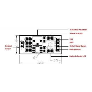 Module cảm biến phát hiện ngọn lửa hồng ngoại