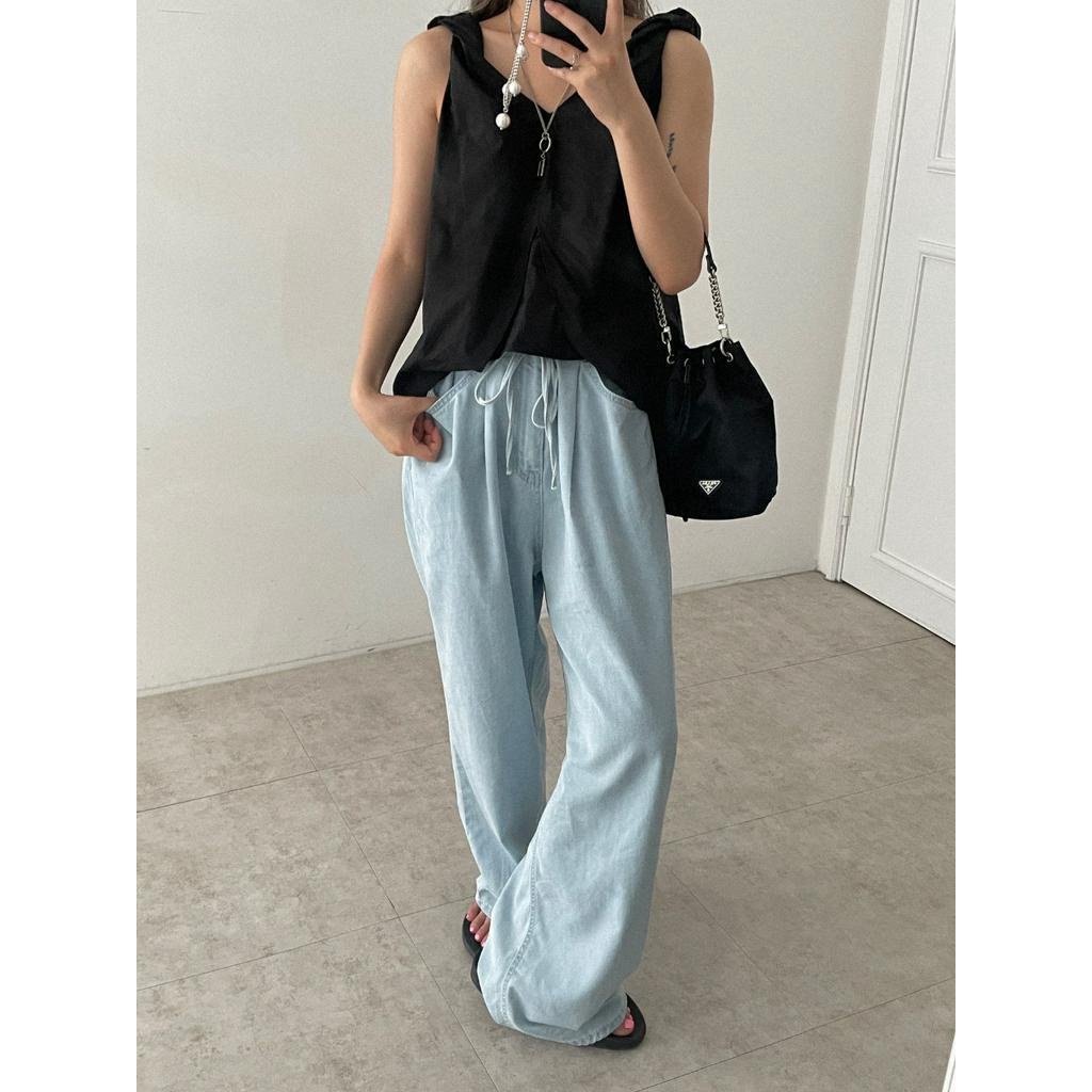 63106 Mùa Hè Trắng Slimmer Nhìn Áo Yếm