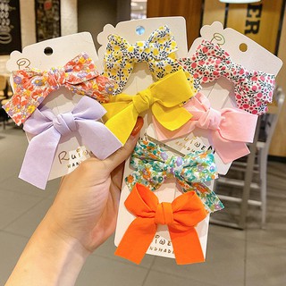 Set 2 kẹp nơ lớn hot trend Hàn Quốc cho bé