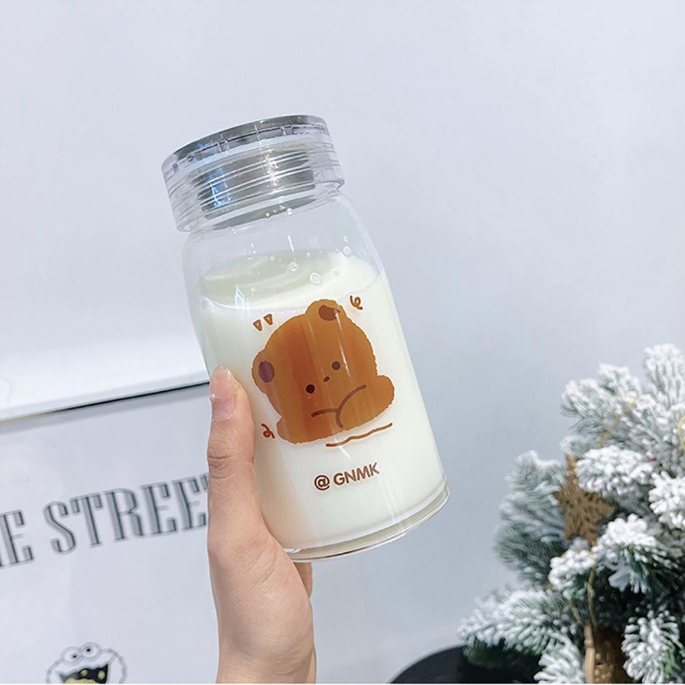 Dalton Cốc Thủy Tinh Dày Dặn Chịu Nhiệt Bền Bỉ Trong Suốt Có Nắp Đậy Và Tái Sử Dụng Được