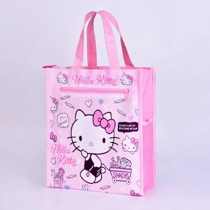 Túi xách đựng hồ sơ, phụ kiện Hello Kitty