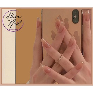 24 móng tay giả đính đá cao cấp (tặng keo dán móng)