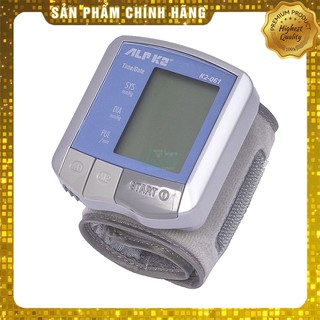 Máy đo huyết áp cổ tay điện tử tự động Alpk2 061 Made in Japan