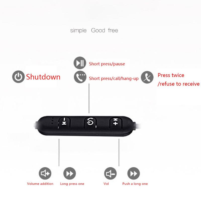 Tai nghe nhét tai Sprise Xt6 kết nối Bluetooth 4.1 Hifi kiểu dáng thể thao dành cho IPSamsung Xiaomi